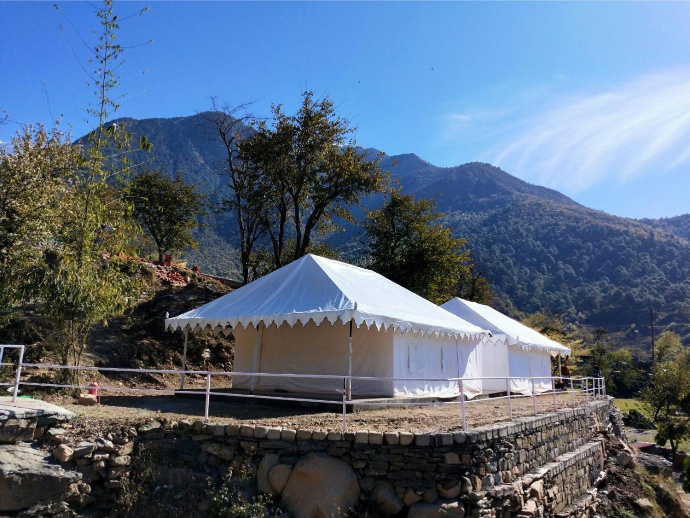 Hill Ventures Adventure Camp And Restaurant Hotel Dharamshala Bagian luar foto